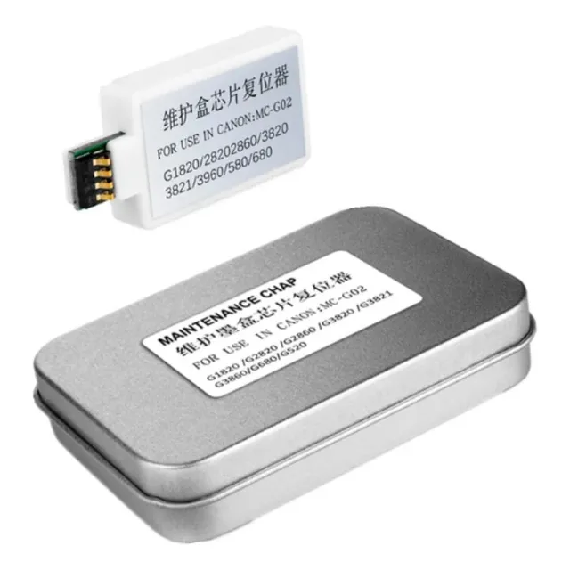 Reset Caja De Mantenimiento Canon G2160, G3160, Chip Mc-g02