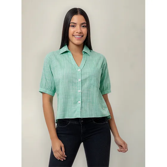 Blusas Moda Lino Mujer Nireya