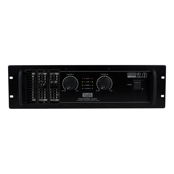 Amplificador De Potência Mark Audio Mk 2.0 2000 Watts Rms