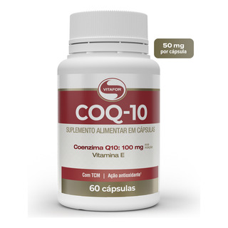 Coenzima Q10 100mg 60 Cápsulas Vitafor Coenzima Q10 100mg 60 Cápsulas Vitafor