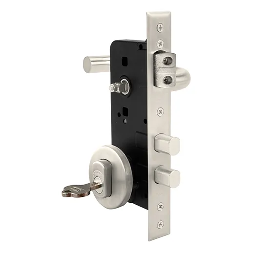 Cerradura Con Manilla 1080960u-i.i Acceso Ppal, Izquierda Color Gris