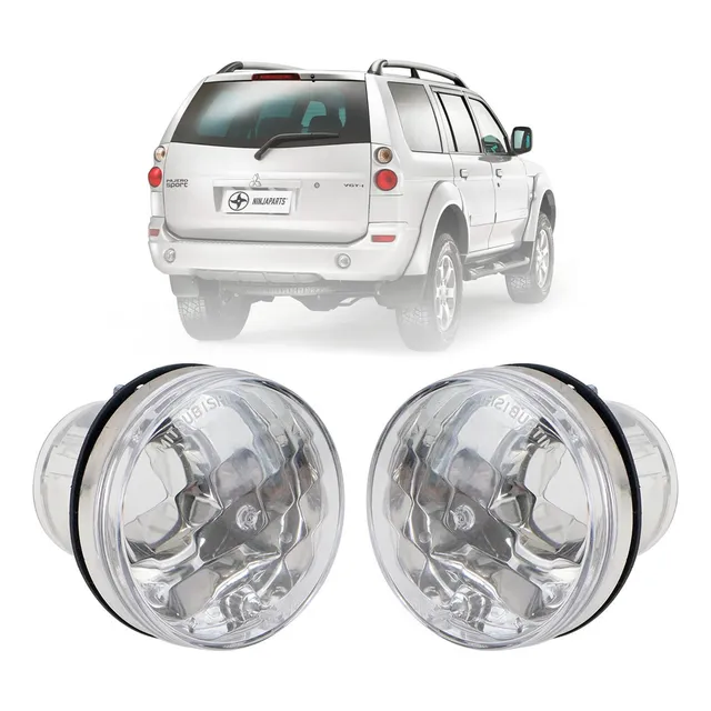 Par Lanterna De Ré Parachoque Tr4 Pajero Sport 2007 08 09 10