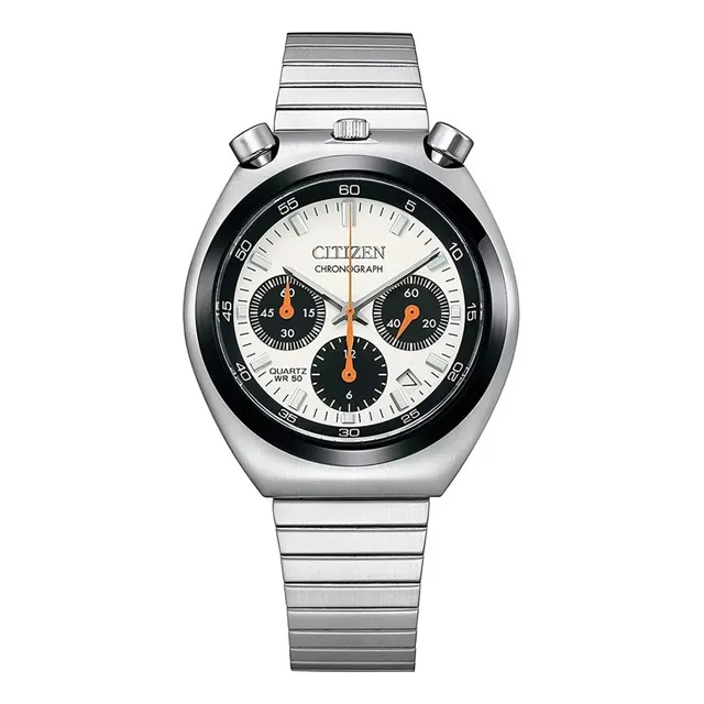 Reloj Citizen Cronografo Bullhead Retro Panda Inox An366081a