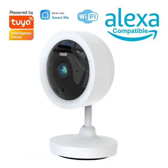 Cámara Ip Inalámbrica Wi-fi Tuya F - Casa Inteligente Alexa