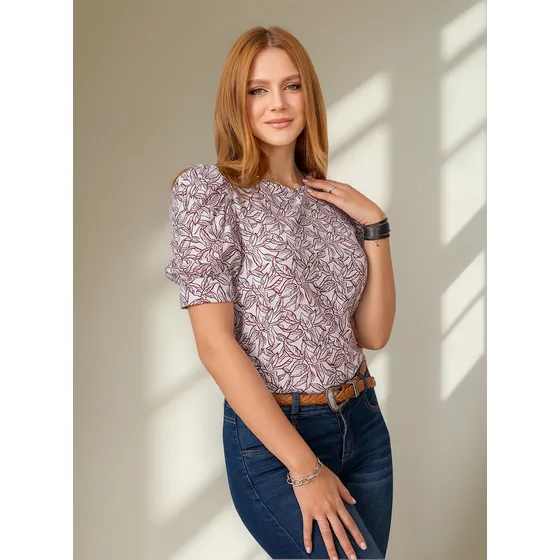 Blusa Mujer Estampado Rutta 1122
