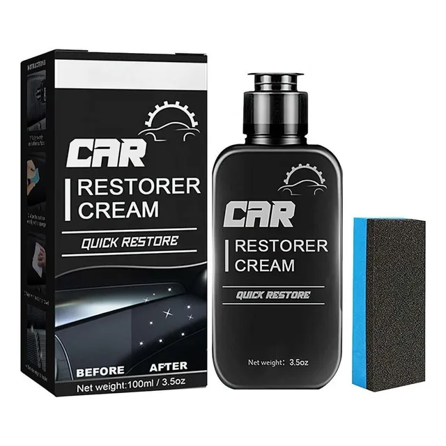 Crema Restauradora De Automóviles, Limpiador De Interiores D