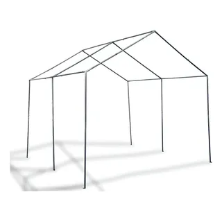 Carpa Toldo 3x3 Reforzada Industrial 25mm Uso Rudo Sin Lona Tubo Industrial
