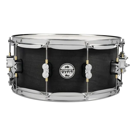 Tarola Pdp Da Dw Black Wax Maple 6,5x14 Com Acessórios