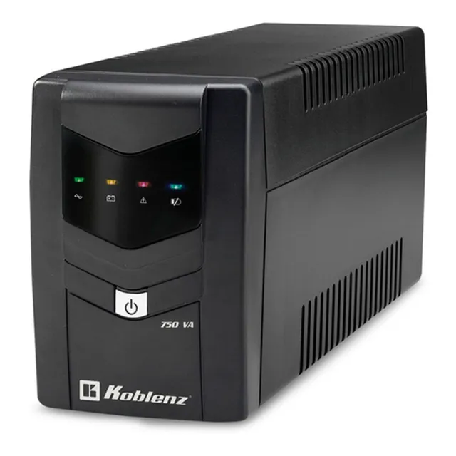No Break Koblenz 7616 Usb/r Capacidad 750 Va / 450 Watts Color Negro