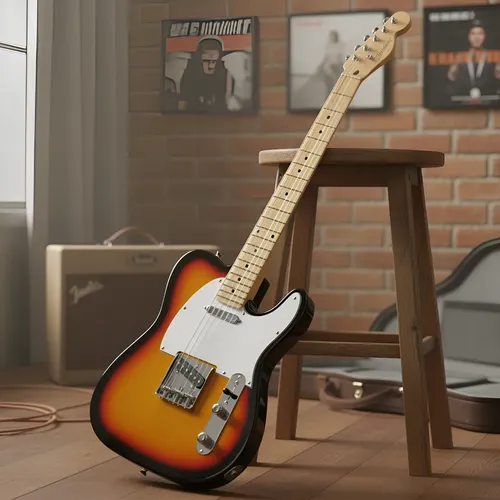 Guitarra Fender Standard Telecaster Sunburst | Parcelamento sem juros