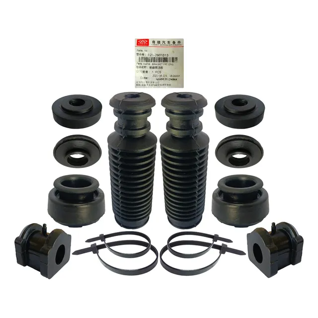 Full Kit Tren Delantero Gomas De Amortiguador Para Chery X1