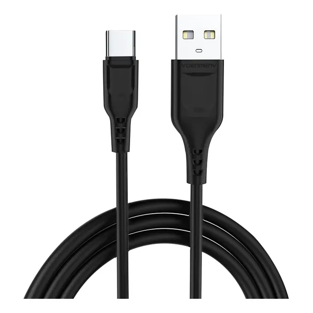 Cable Tipo C 1m Usb 3a Cable Carga Rapid D01t Dorado