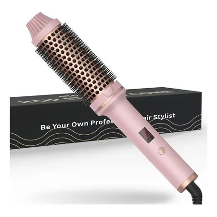 Cepillo De Aire Caliente Comb 3 En 1 Alisador De Pelo