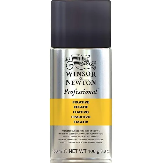 Spray Fijador Artístico Profesional Winsor & Newton, 150 Ml