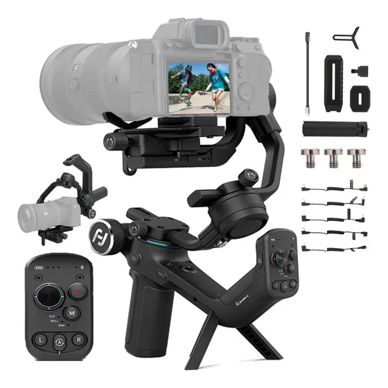 Estabilizador De Cardan Scorp-c 3 Eixos Para Câmeras Dslr