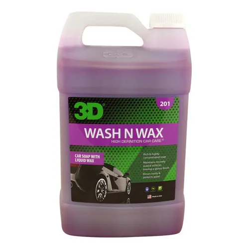 Shampoo Para Auto Ph Neutro Con Cera 3d - Made In Eeuu