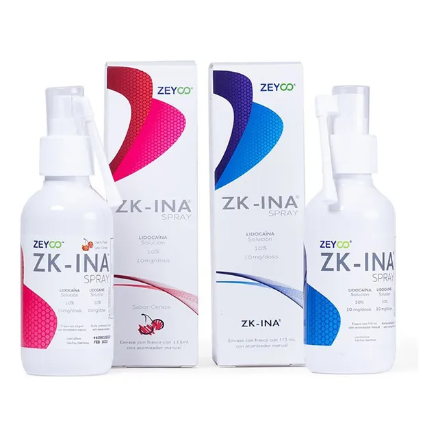 Lidocaina 10% Anestésico En Spray - Zk-ina Zeyco