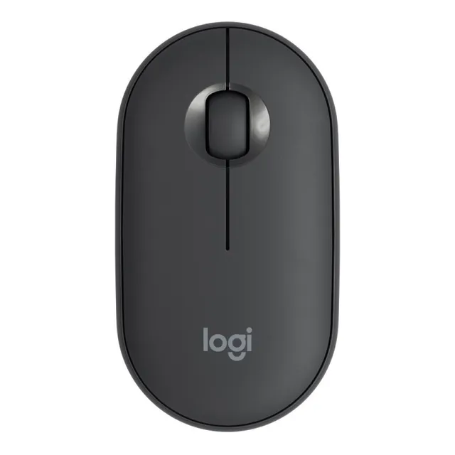 Mouse Logitech Pebble Wireless Bluetooth Modo Dual Color Negro