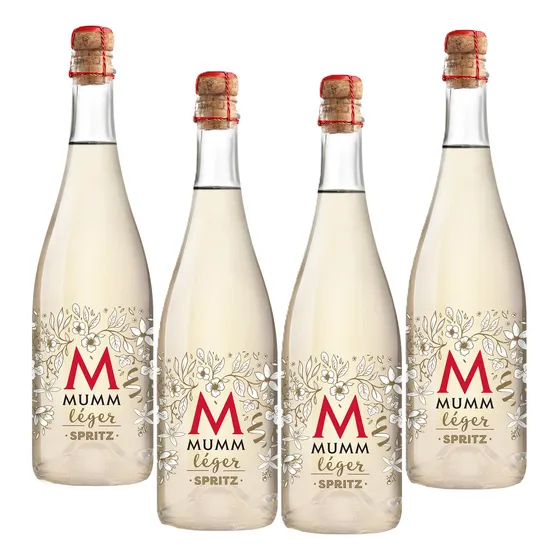 Champagne Leger Spritz Mumm 750 Ml X 4 Unidades