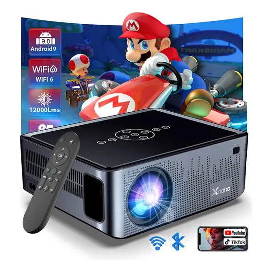 Proyector Xnano X1 Pro 12000lm gris 127V