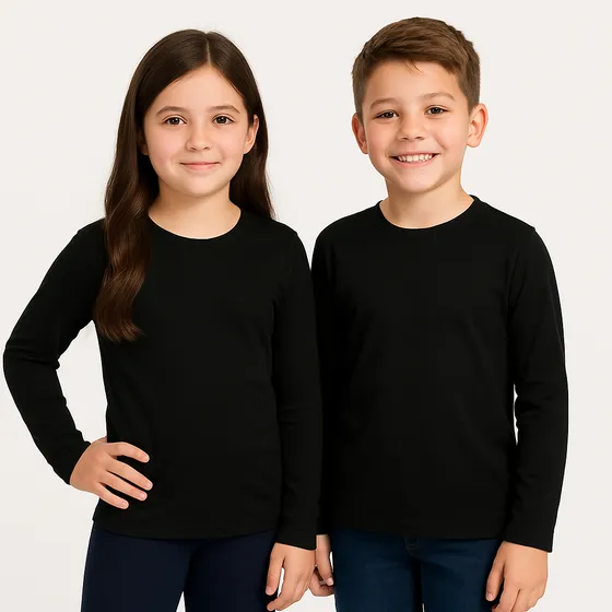 Remera Termica Niña Niño Manga Larga Super Abrigadas! Mikra