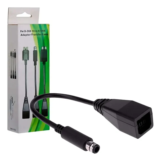 Adaptador Fuente Para Xbox 360-fat A 360 Slim-e