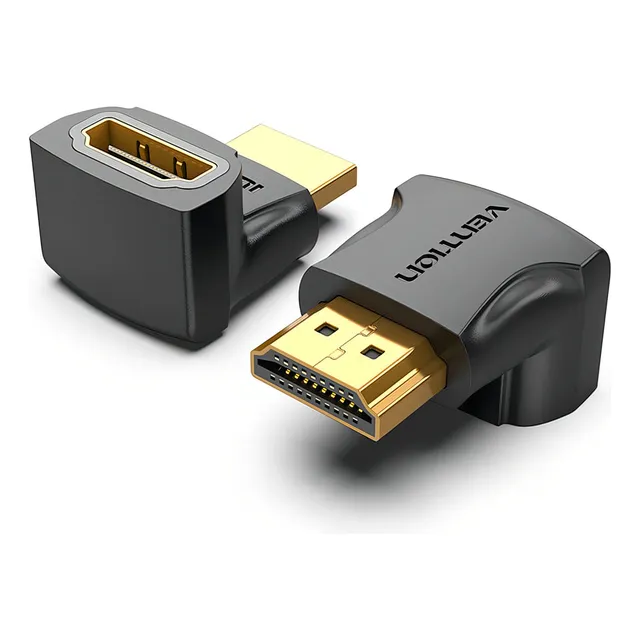 Adaptador HDMI de 270° grados en L macho x hembra 1.4 Vention