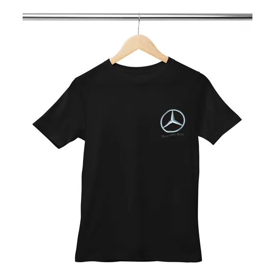 Camiseta Personalizada Logo Mercedes Benz