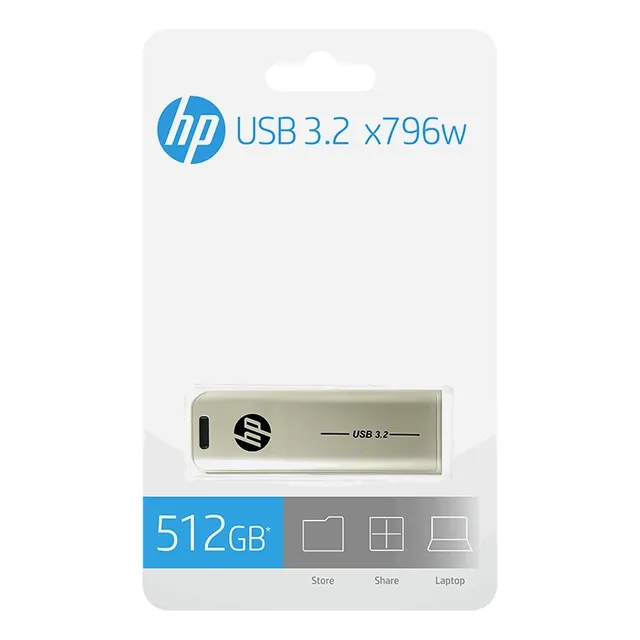 Memoria Hp Usb  3.2 X796w 512gb