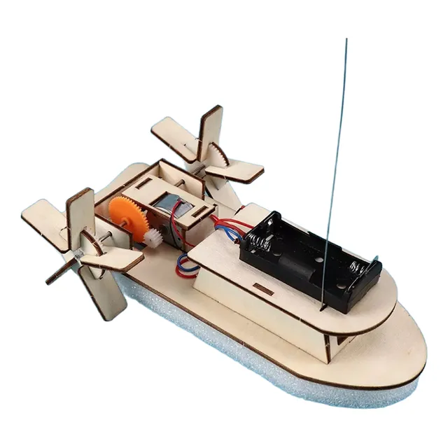 Robotica Barco De Madera Mod. T-m316