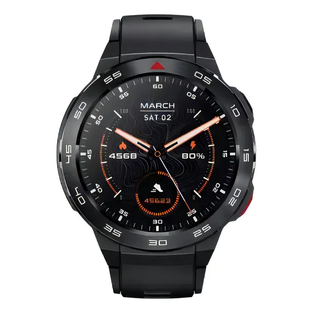 Smartwatch Mibro Gs Pro Doble Malla Gps Llamadas Color de la malla Negro Color del bisel Negro