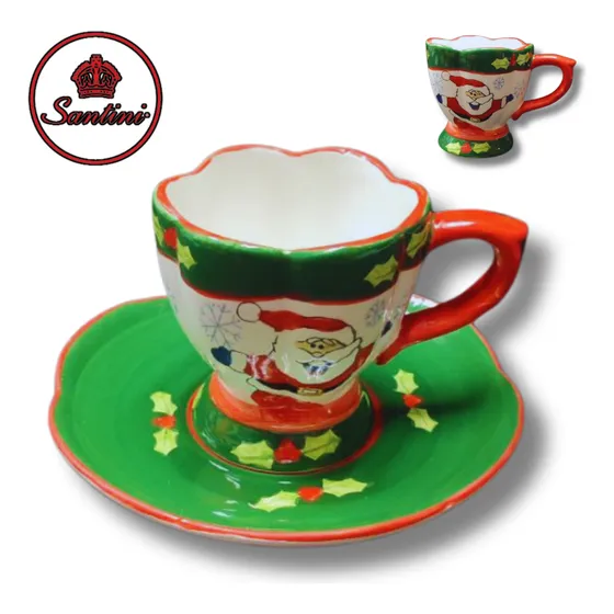 Juego De Tasas & Para Tu Cocina Especial Para Tu Navidad
