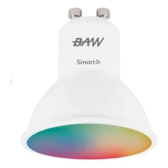 Lámpara Led Dicro Gu10 7w Smart Wifi Baw App Smartlife Color de la luz RGB