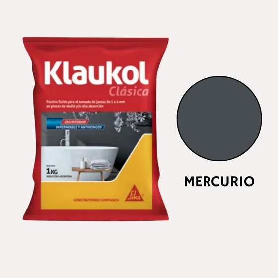 Pastina Cerámica Klaukol 1 Kilo Kg Antihongos Colores Varios