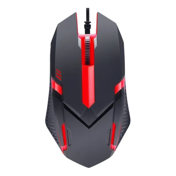 Mouse Gamer Led Con Cable Usb Luz Ratón Cursor