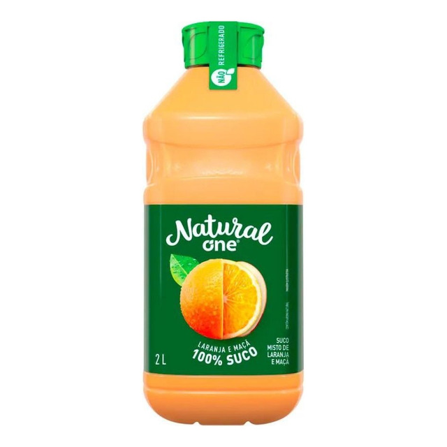 Suco Natural One Laranja E Maçã 2l Suco Natural One Laranja E Maçã 2l