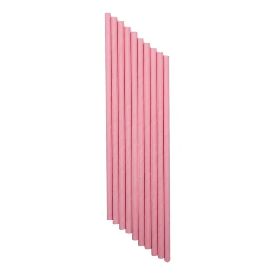 Sorbetes Polipapel Kraft Liso X 20u Campestre Ecológico Deco Color Rosa Claro