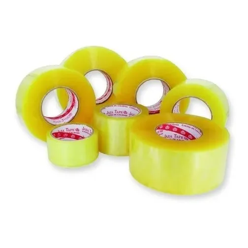 Cinta Empaque Ancha Transparente X 100 Mts Largo Jaza Tape