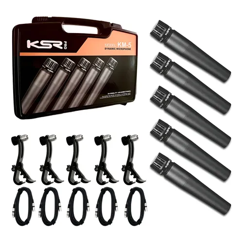 Microfone Kadosh Kmd 210 Tom/percussao Cor Preto | MercadoLivre