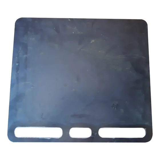 Asadera Pizzera Para Horno De Acero Fuente Pizza 36x36cm