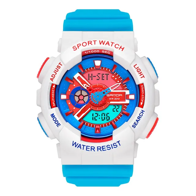 Reloj Dama Deportivos Shock Moda Skmei Sanda Alarma Acuático