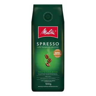 Café Torrado Em Grãos Spresso P/ Café Expresso Melitta 500g Café Torrado Em Grãos Spresso P/ Café Expresso Melitta 500g