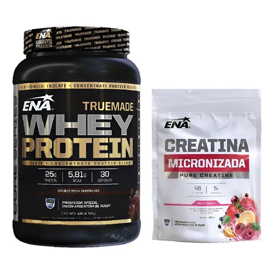 True Made Whey Protein Ena Proteína Isolate + Creatina Ena