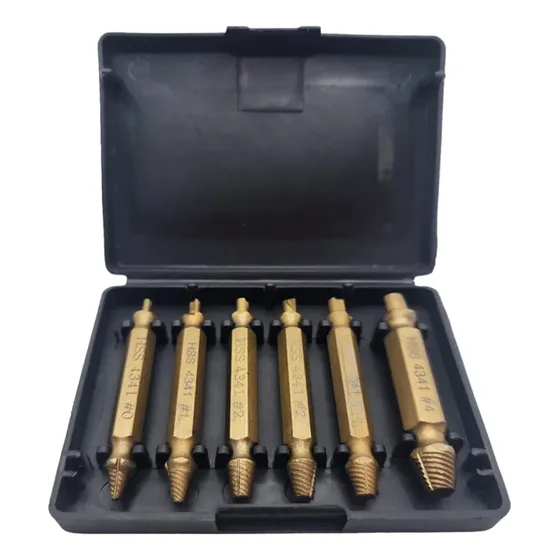 Extractor De Tornillos Saca Pernos Cortado Rodados Removedor