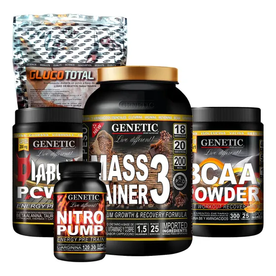 Crecimiento Muscular Pre Post Work Energía Arginina Genetic