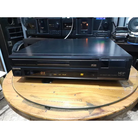 Laser Disc Gradiente Mdp-100  Multi Disc Player Ld Laserdisc