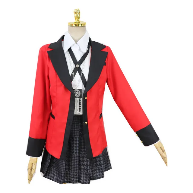 Falda Jk Jabami Yumeko Kakegurui Disfraz De Cosplay