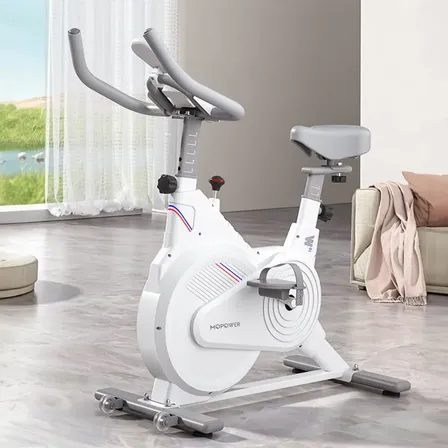 Bicicleta Ergométrica Spinning Python Fly Branco 10 Resistências 150kg