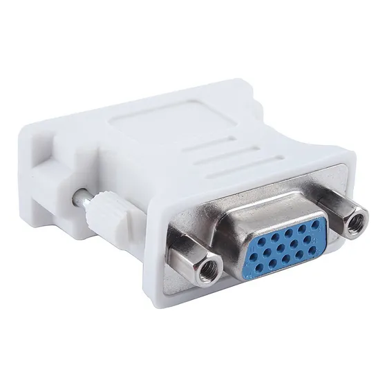 Adaptador Macho Dvi-i Vga Hembra Para Monitor Ordenador