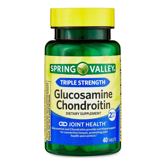 Glucosamina Y Condroitina Triple Strong Spring Valley 40 Tab